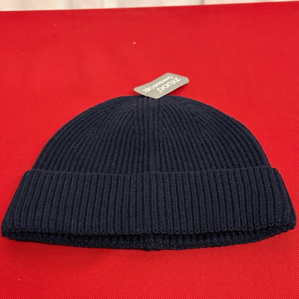 Zylioo Beanie Men Oversized Winter Soft Knit Beanie Hat Warm Stocking  Blue M-XL